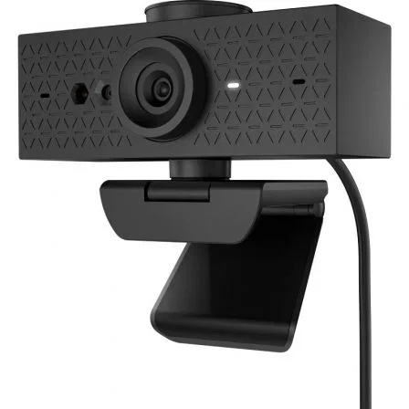 HP Webcam 625 FHD con IA y Windows Hello, Negro